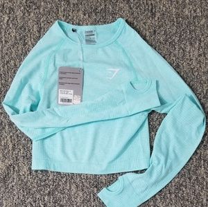 Gymshark seamless long sleeve.